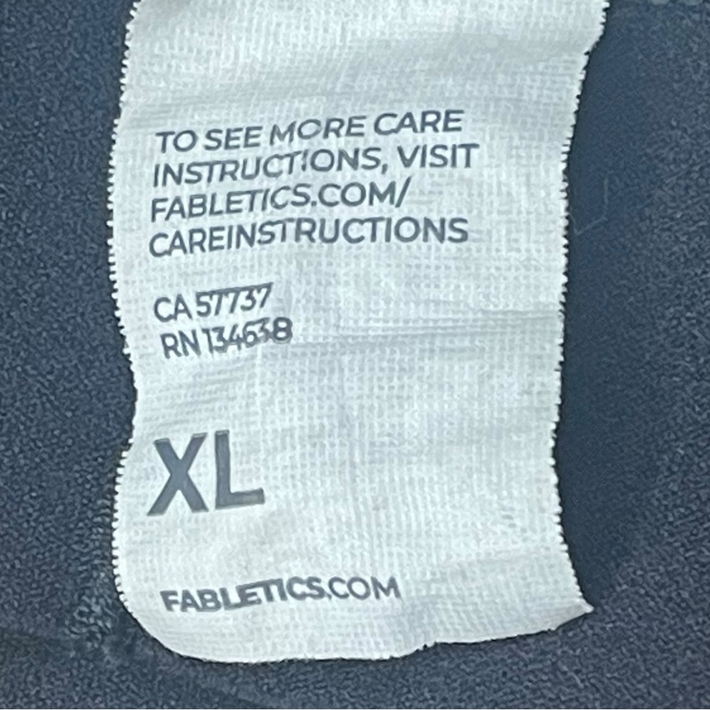 Fabletics Maternity Nursing Bra Womens XL Black Pullover Adjustable NO PADS - Picture 13 of 16